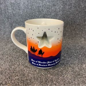 Star of Wonder Star of Light Coffee Mug Tea Cup Papel Cut Out Japan Christmas